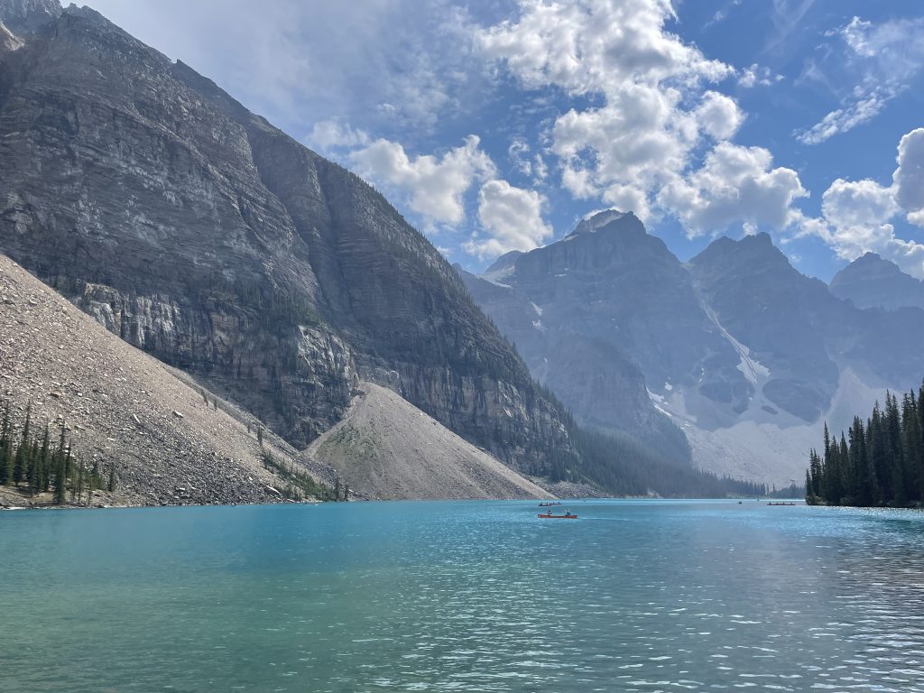 Lake Moraine Alberta Canada