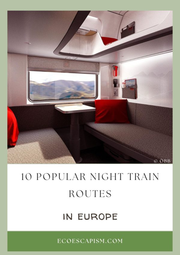 Night train routes Europe